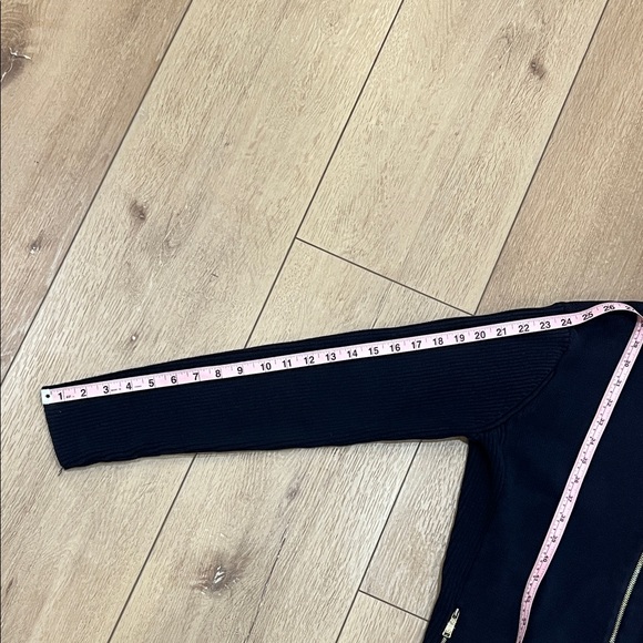 Lauren Ralph Lauren Navy Zip-Up Sweater - Picture 7 of 7